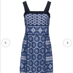 Tory Burch Blue Lace Dress